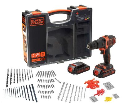 Slika Black + Decker aku udarna bušilica BDCHD18BOA