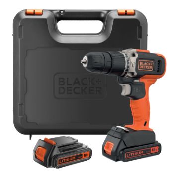 Slika Black + Decker aku udarna bušilica odvijač BCD003C2K