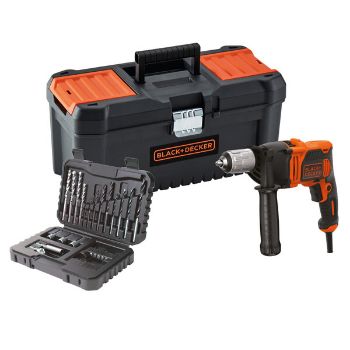 Slika Black + Decker udarna bušilica BEH850KA32