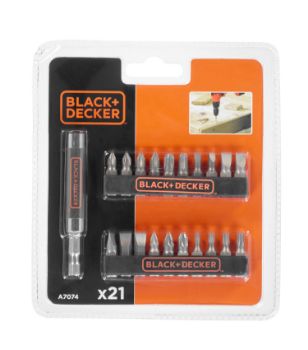 Slika Black + Decker set nastavaka A7074